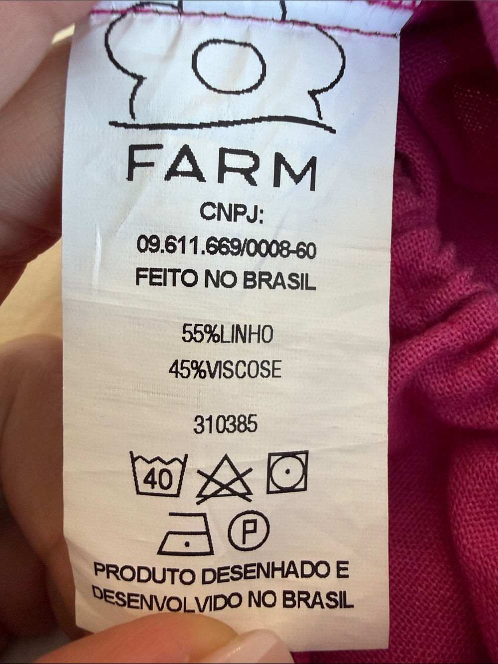 FARM Rio Fuchsia Pink Maxi Dress with Cutout Knot - Picture 11 of 13